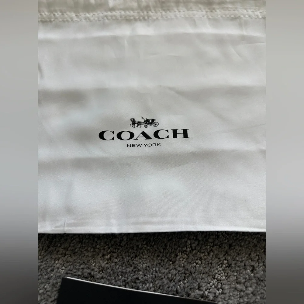 Coach Black Tabby Pebbled Leather Chain Crossbody Bag with Silver Hardware